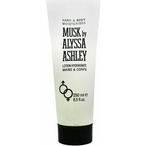 Alyssa Ashley - Hand & Body Lotion - Musk - Zwart/Wit - 300ml