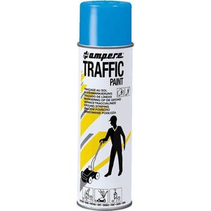 Ampere Traffic paint markeerverf, blauw, 500 ml