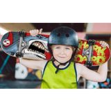 Skids Control Shark Skateboard Junior 71 X 20 Cm Rood/blauw
