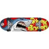 Skids Control Shark Skateboard Junior 71 X 20 Cm Rood/blauw