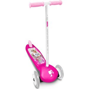 Stamp Steering Barbie Scooter met 3 wielen, roze