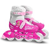 Mattel Barbie Inline Skates Hardboot Verstelbaar Roze Maat 30-33
