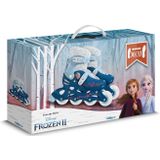 Disney Frozen 2 Inline Skates Hardboot Wit/blauw Maat 30-33