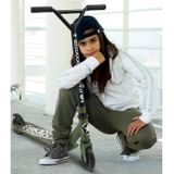 Skids Control Military Stuntstep Voetrem Junior Kaki