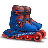 Marvel Spider-man Inline Skates Hardboot Rood/blauw Maat 30-33