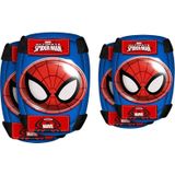 Marvel Spider-man Skatebescherming 5-delig 50-56 Cm Blauw/rood