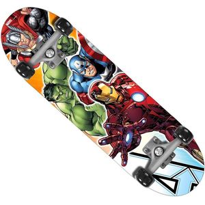Marvel Avengers Skateboard Junior 71 X 20 Cm Zwart/rood