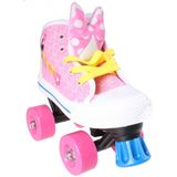 Disney Minnie Mouse Rolschaatsen Meisjes Roze/wit Maat 29