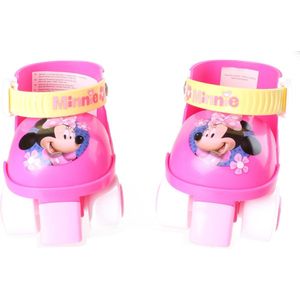 Disney Rolschaatsen Minnie Mouse - Meisjes Roze/wit Maat 23-27