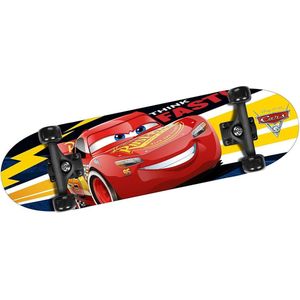Disney Cars Skateboard 71 X 20 Cm Hout Jongens Rood/zwart