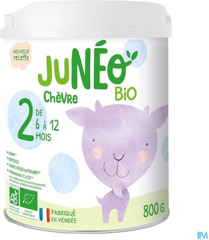 Juneo 2 Geitenmelk 6-12m 800g