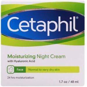 Cetaphil Hydraterende nachtcrème voor het gezicht, 48 ml