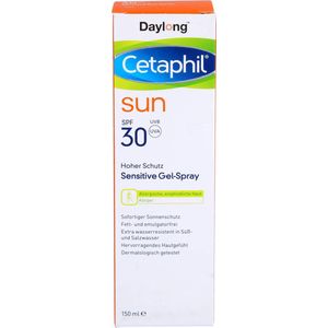 Daylong - Cetaphil SUN Sensitive Gel-Spray - Bruiningsspray - SPF 30 - 150 ml