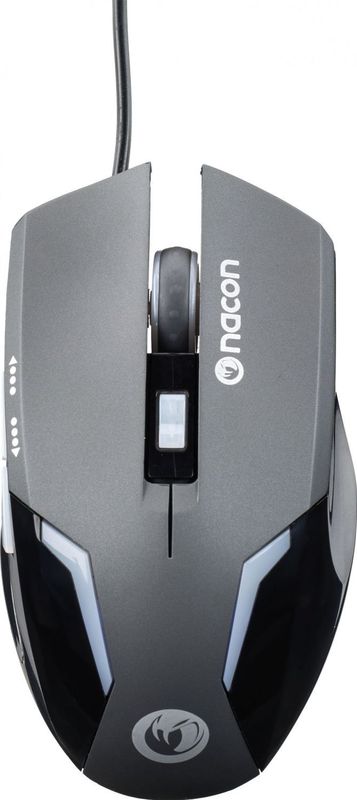 Bigben 064322 Nacon Gm-105 Wired Gaming Muis, Zwart Pc