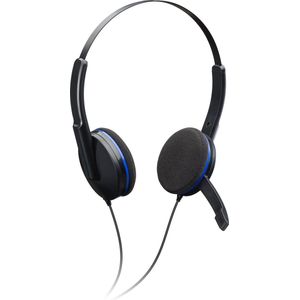 Bigben - Cuffie BBI - Gaming Headset - Zwart - Blauw - Bedraad
