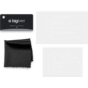 Bigben - Dual Screen Protection Kit - Spelaccessoires - Transparant - Inclusief Antistatisch Schoonmaakdoekje