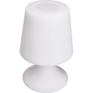 Bigben BTCOLORLIGHT draagbare luidspreker Mono draagbare luidspreker Wit 5 W (8 h, Werkt op batterijen), Bluetooth luidspreker, Wit