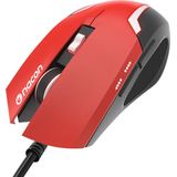 Nacon - GM-105 - Gaming Muis - Rood - Optische Sensor tot 2400 DPI