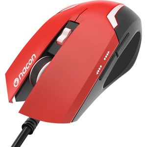 Nacon - GM-105 - Gaming Muis - Rood - Optische Sensor tot 2400 DPI