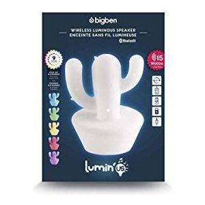 Bigben Lumin’us Cactus - Bluetooth Speaker - LED Verlichting