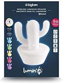 Bigben Lumin’us Cactus - Bluetooth Speaker - LED Verlichting
