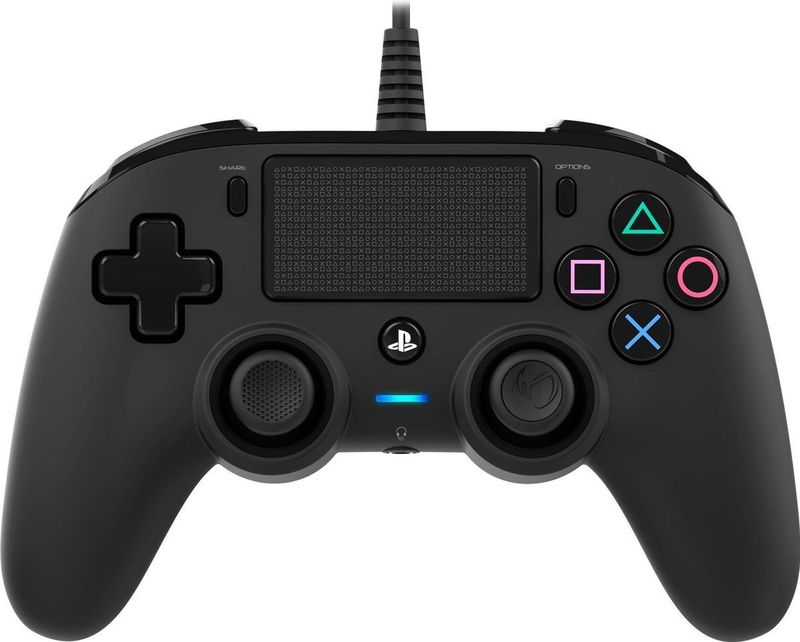 Nacon - Wired Compact Controller - PS4 - Zwart