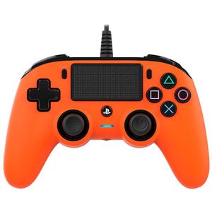 Nacon Oficial PS4 Wired Compact Controller - Orange