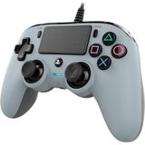 Nacon - Wired Compact Controller - Grijs - PS4