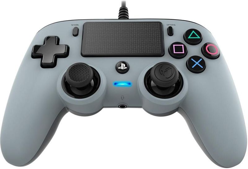Nacon - Wired Compact Controller - Grijs - PS4