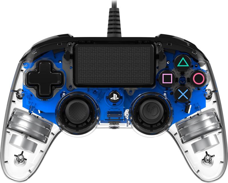 Nacon - Wired Compact Controller - Blauw - Ergonomisch - Ledverlichting