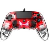 Nacon - Wired Compact Controller - Rood - Ergonomisch - Ledverlichting