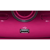 Bigben - CD61 - Radio CD Speler - Roze - USB