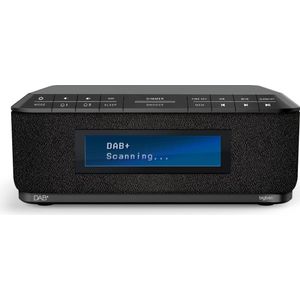 Bigben RR140 - DAB+ Wekkerradio - Draadloze telefoon oplader - Grijs