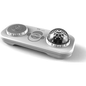 iDance XD2WH Bluetooth Party Systeem met Disco LED-Verlichting - Wit