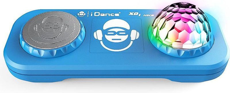 iDance XD2BL Bluetooth Party Systeem met Disco LED-Verlichting - Blauw