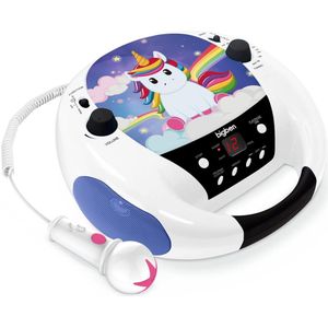 Bigben - Draagbare CD-Speler - Eenhoorn - Blauw