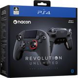 Nacon - Revolution Unlimited - Gamecontroller - Zwart - Geschikt voor PC en PS4