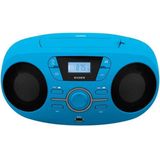 Bigben - CD61 - Radio CD Speler - Blauw - USB