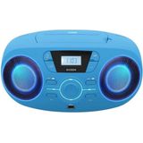 Bigben - CD61 - Radio CD Speler - Blauw - USB