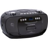 Thomson - RK200DAB - Draagbare Radio - CD Speler - DAB+ - Cassette - Zwart