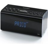 Thomson CR50DAB - DAB+ Wekkerradio - Zwart