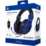 Bigben Stereo Gaming Headset V3 - PS5/PS4 - Blauw