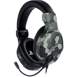 Stereo-headset-V3-Camouflage - Groen
