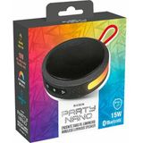 Bigben Bluetooth Nano Party Draagbare Speaker Zwart/Rood