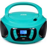 Bigben - CD62 - Radio CD Speler - Blauw - Bluetooth/USB