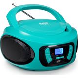 Bigben - CD62 - Radio CD Speler - Blauw - Bluetooth/USB