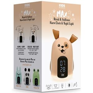 Bigben Kids - Kinderwekker & Nachtlamp - Geluidseffecten - Max de Hond