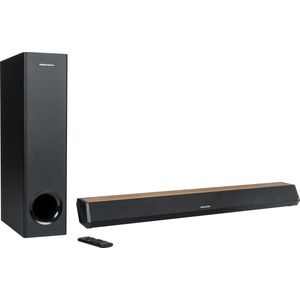 Thomson SB552BTS - Bluetooth Soundbar & Subwoofer - Hout