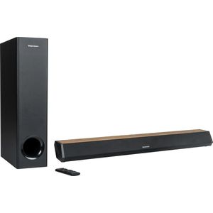 Thomson SB552BTS - Bluetooth Soundbar - Subwoofer - Hout