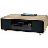 THOMSON - Bluetooth Microsysteem - Hout/Zwart - FM Radio/DAB+/CD/MP3/USB